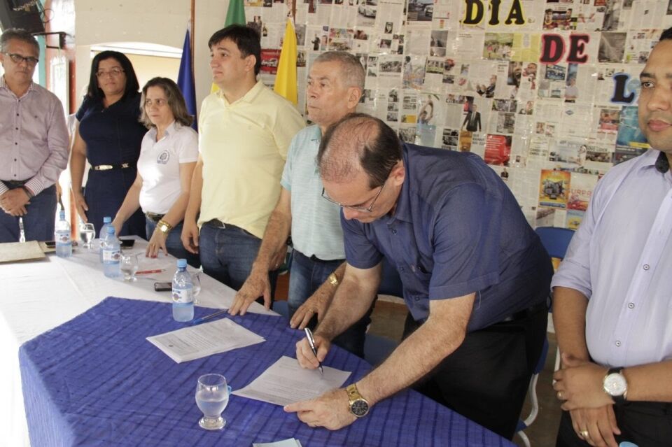 Escola estadual Valdir Monfredinho será reconstruída em Pimenta Bueno que também ganha nova creche
