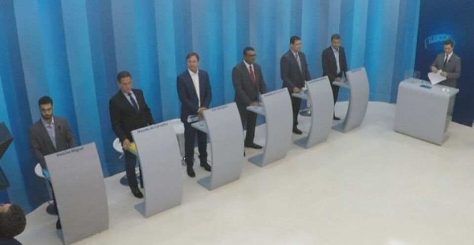 Candidatos ao governo de Rondônia fizeram o último apelo no debate da Globo