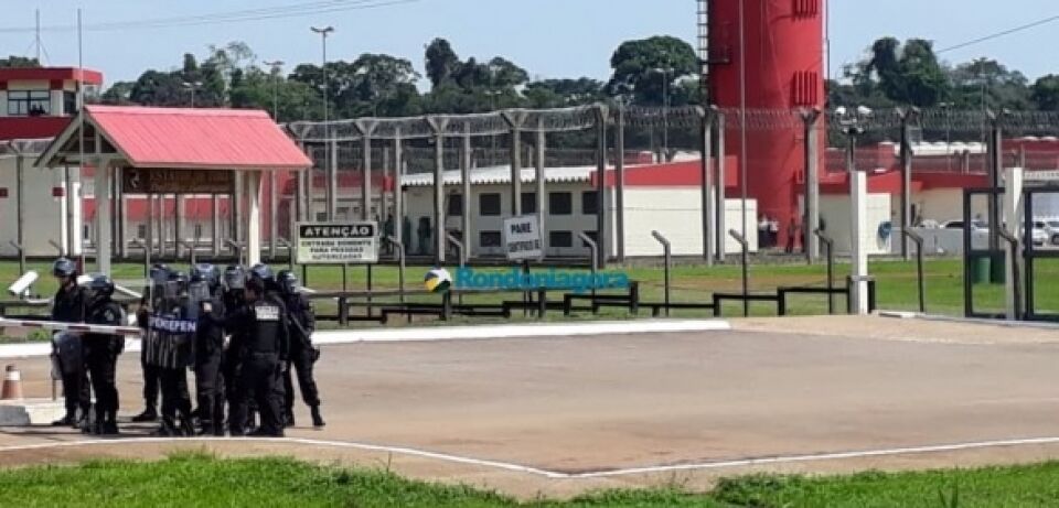 PF faz operação inédita dentro de presídio federal de Rondônia