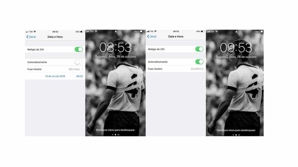 Clientes da TIM relatam que relógio dos celulares foi adiantado em 1h
