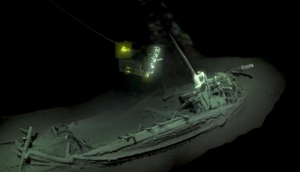 "Mais antigo navio intacto" é encontrado no fundo do Mar Negro