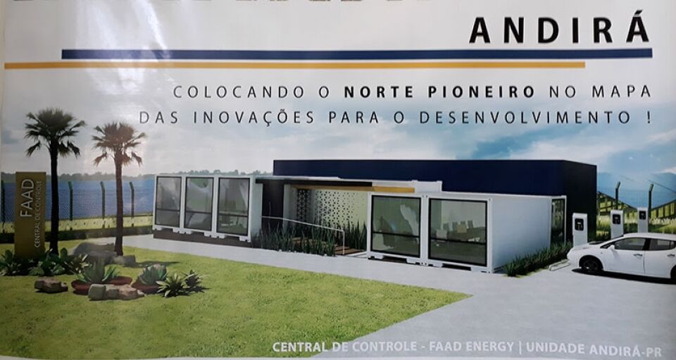 Andirá terá o primeiro condomínio fotovoltaico do Norte do Paraná