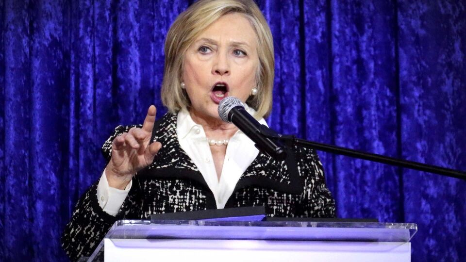 Hillary Clinton admite voltar a concorrer à presidência dos EUA