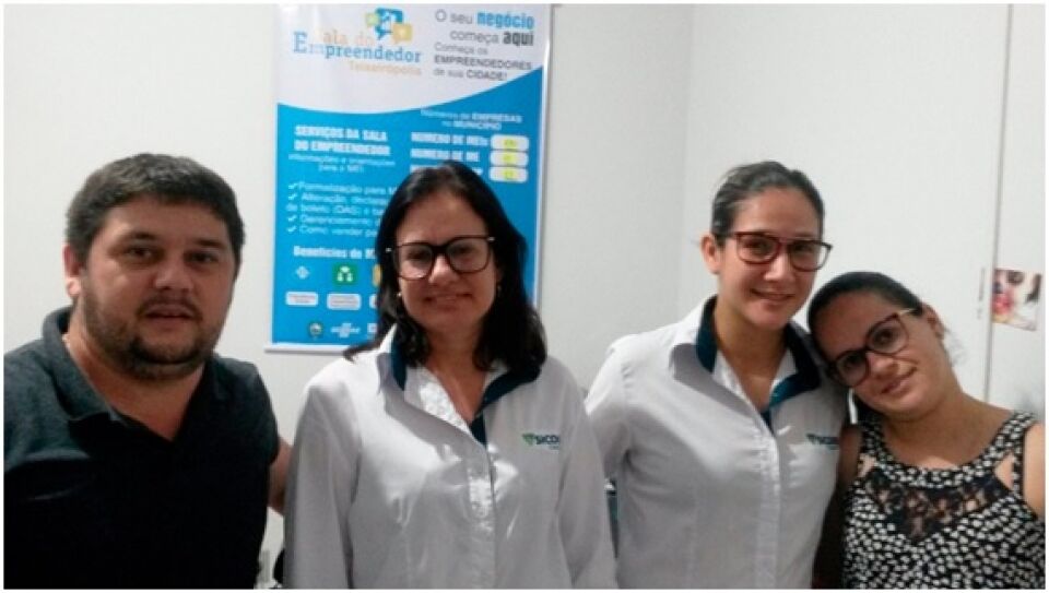 Teixeirópolis recebe visita e faz consultoria na Sala do Empreendedor