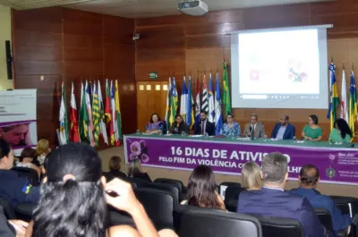 Enfrentamento à violência contra a mulher é destacado durante evento do TCE/Rede Lilás