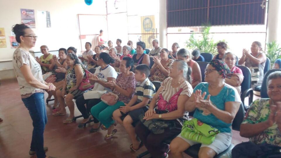 Cras Dona Cotinha realiza palestra e debate violência contra a mulher