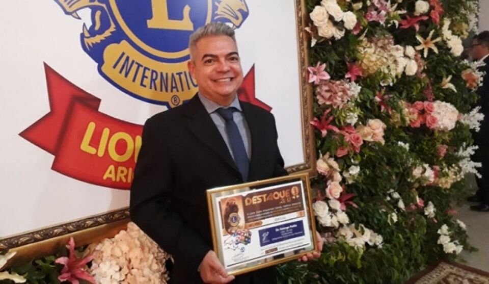 George Patta é eleito Destaque do Lions por 7 anos consecutivos