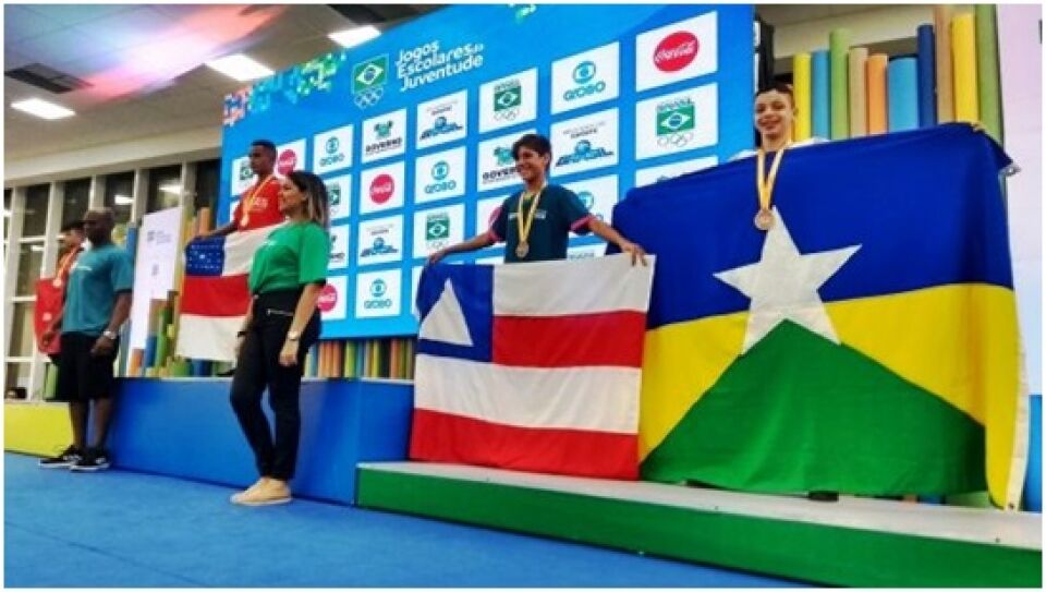 ESPORTE VITORIOSO - Rondônia conquistou 12 medalhas nos Jogos Escolares da Juventude