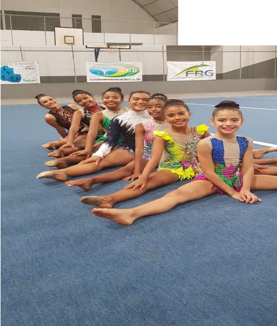 MENINAS DE OURO - Alunas do projeto de ginástica rítmica da Semed brilham em campeonatos estaduais e nacionais