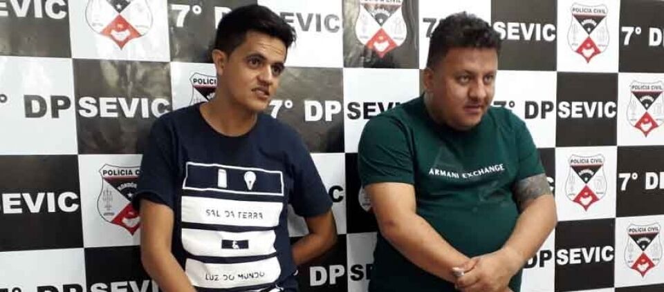 Suspeitos de aplicar golpes na capital são encaminhados ao 7° DP