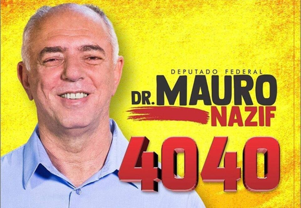 Se TRE rejeitar as contas hoje, deputado eleito Mauro Nazif pode perder o mandato