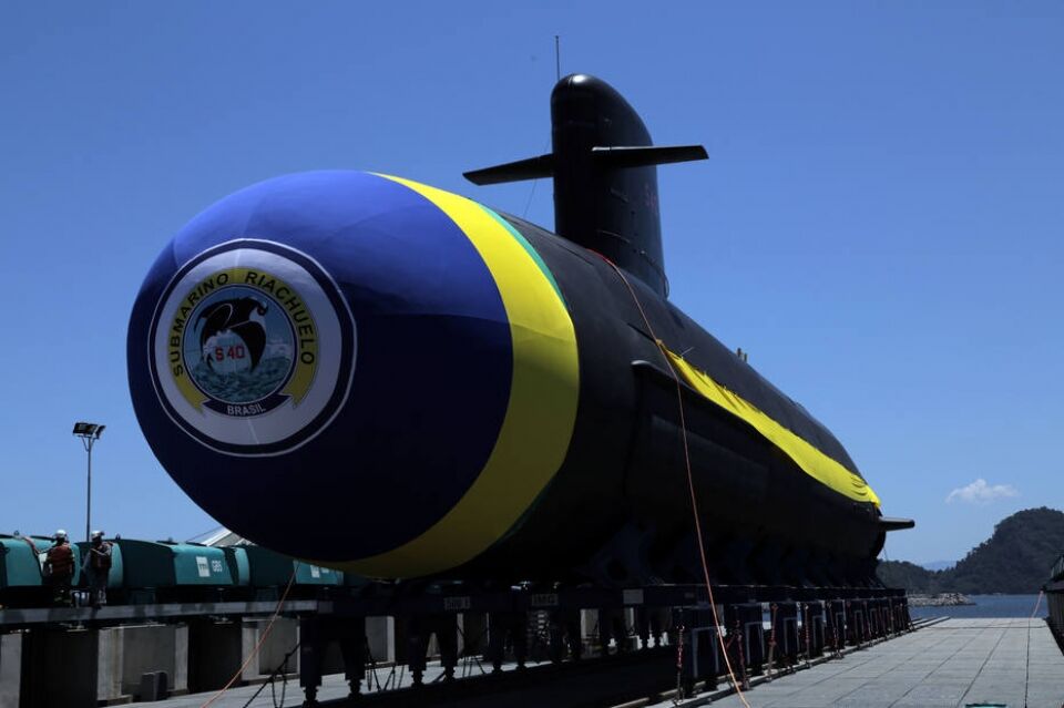 Marinha lança novo submarino de ataque brasileiro