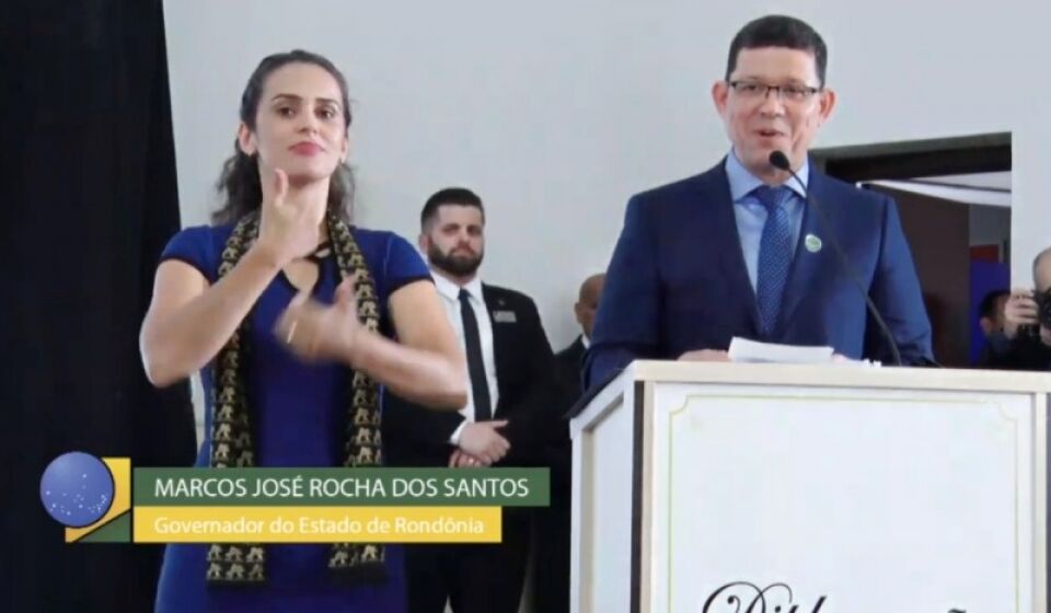 Ao ser diplomado, Marcos Rocha reafirma que irá combater a corrupção