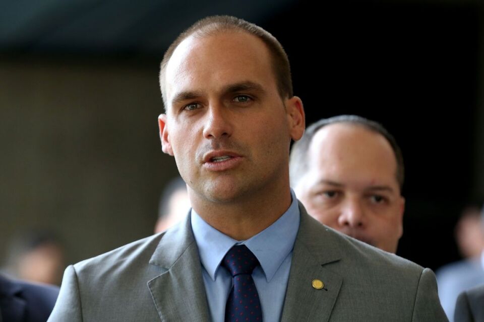 Eduardo Bolsonaro comenta caso da COAF