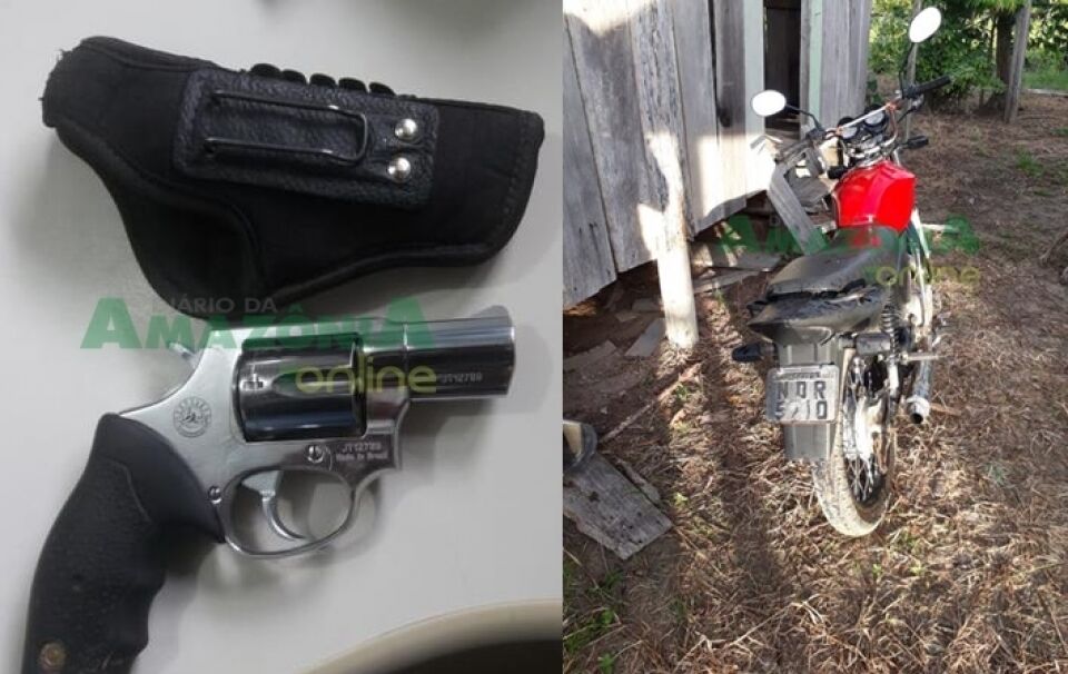 Suspeito de alta periculosidade é preso com arma roubada