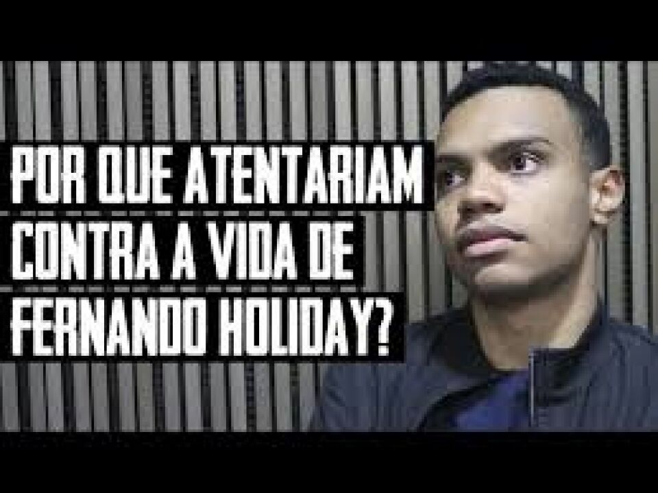 URGENTE: Perícia confirma tentativa de assassinato de Fernando Holiday com arma de fogo