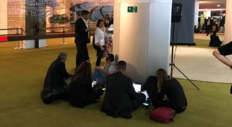 Imprensa reclama de tratamento dado a jornalistas durante posse