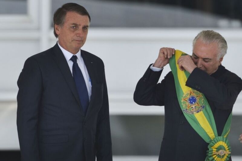 Temer diz que deixa a presidência da República ‘com a alma leve e a consciência do dever cumprido’