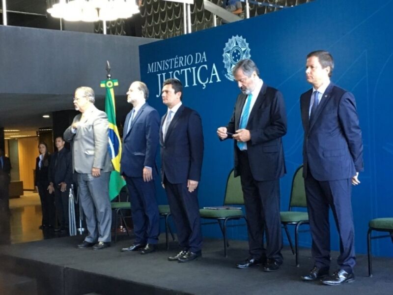 Sérgio Moro é oficialmente o Ministro da Justiça
