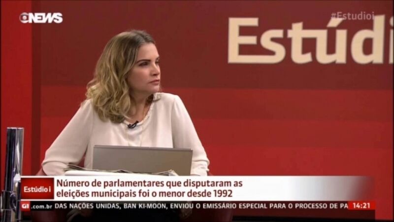 Vídeo: produção da Globo News cai no gemidão do zap ao vivo