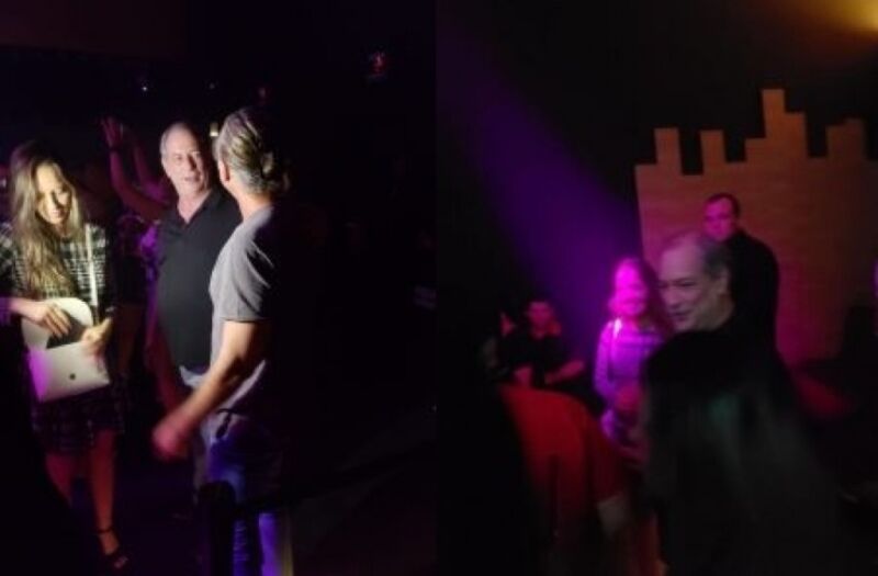 Com Ceará em chamas, Ciro Gomes curte balada em Fortaleza