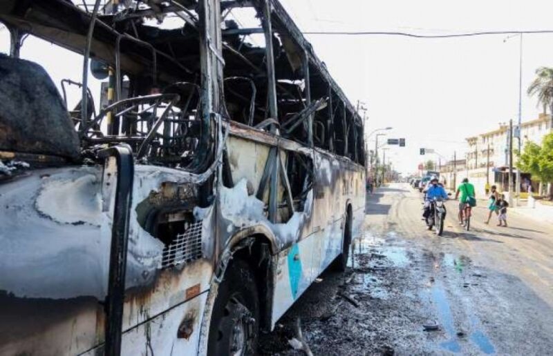 1/3 dos capturados por suspeita de ataques no Ceará é adolescente