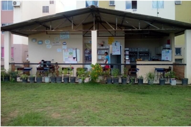 Centro de Convivência no Orgulho do Madeira vira biblioteca para crianças carentes
