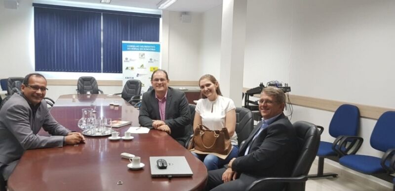 Prefeita de São Francisco de Guaporé visita Sebrae
