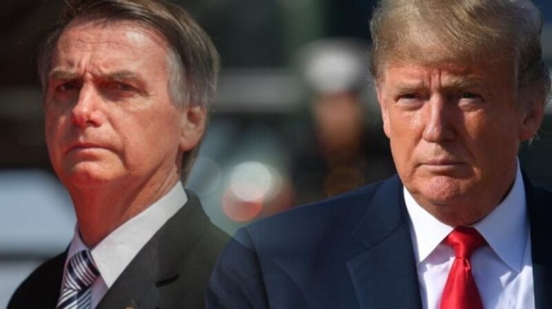Trump reconhece novo presidente da Venezuela e Bolsonaro declara que vai na mesma