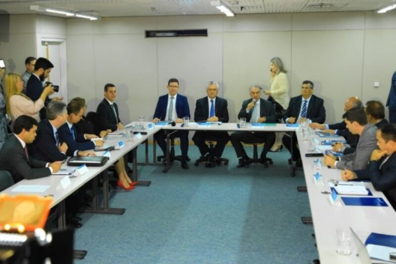 Marcos Rocha participa em Brasília de encontro com governadores do Centro-Norte sobre potencialidades da integração entre os estados