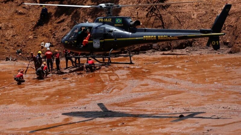 Força Nacional se une às buscas por vítimas em Brumadinho