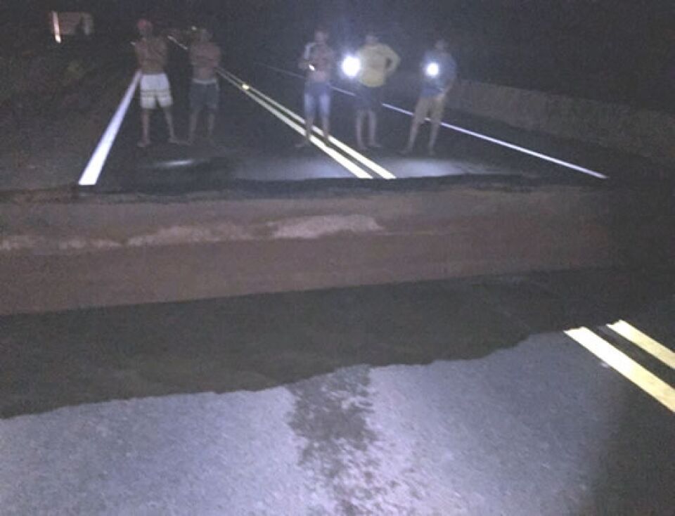 PRF emite nota sobre desmoronamento de trecho da BR-364 entre Jaru e Ariquemes