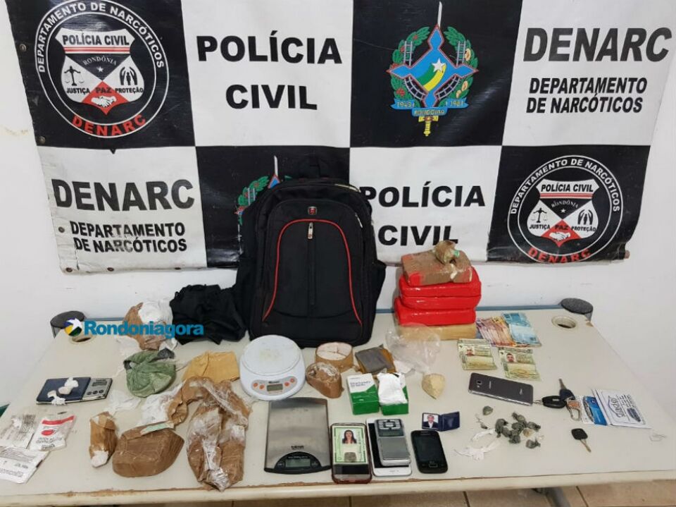 Denarc prende trio com quase 5 quilos de cocaína, após denúncia