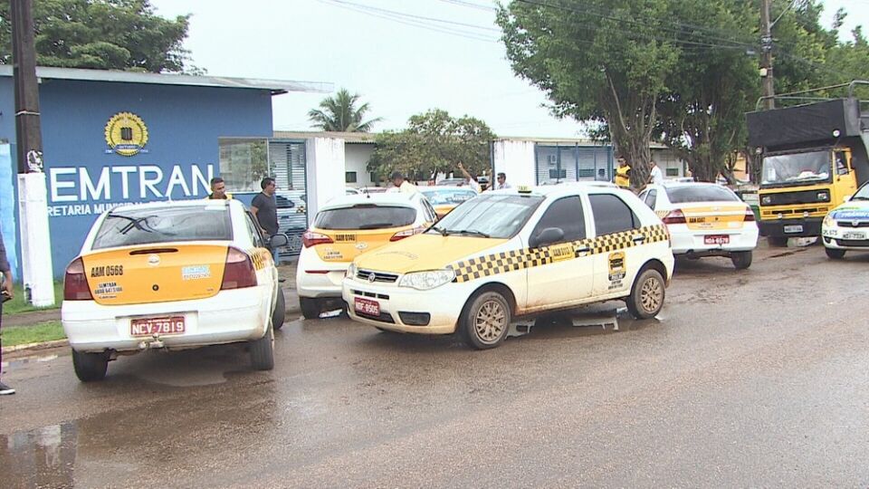 Taxistas pedem mais uma vez a legalização do táxi compartilhado em Porto Velho