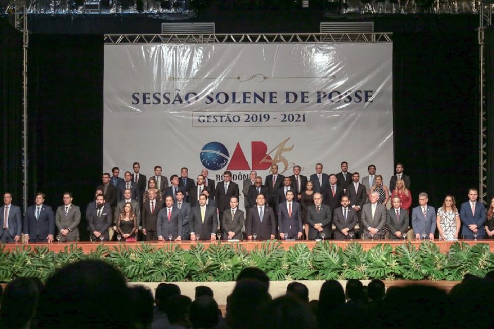 TCE e MPC participam da posse da nova diretoria da OAB-RO