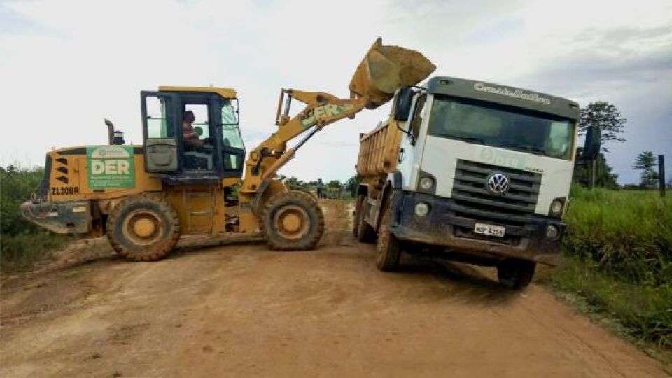 Departamento de Estradas de Rodagem realiza melhorias nas rodovias de Rondônia