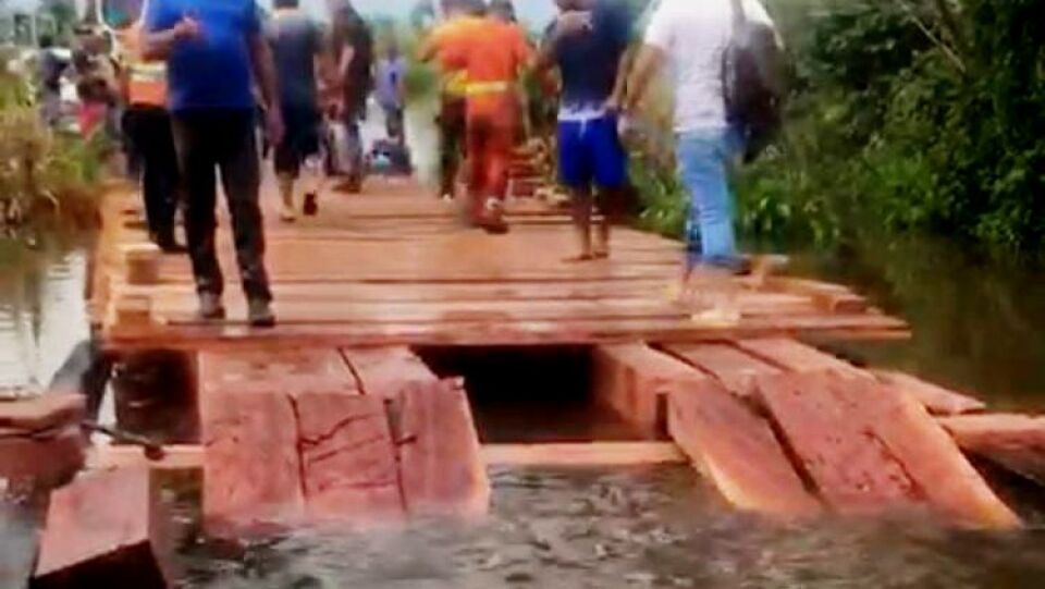 BR-425 será  interditada novamente na ponte do Araras