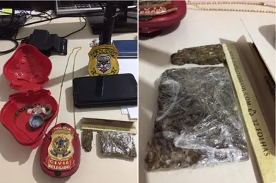 Homem é preso em flagrante ao fornecer drogas para alunos; Operação da Polícia Civil investiga até professor