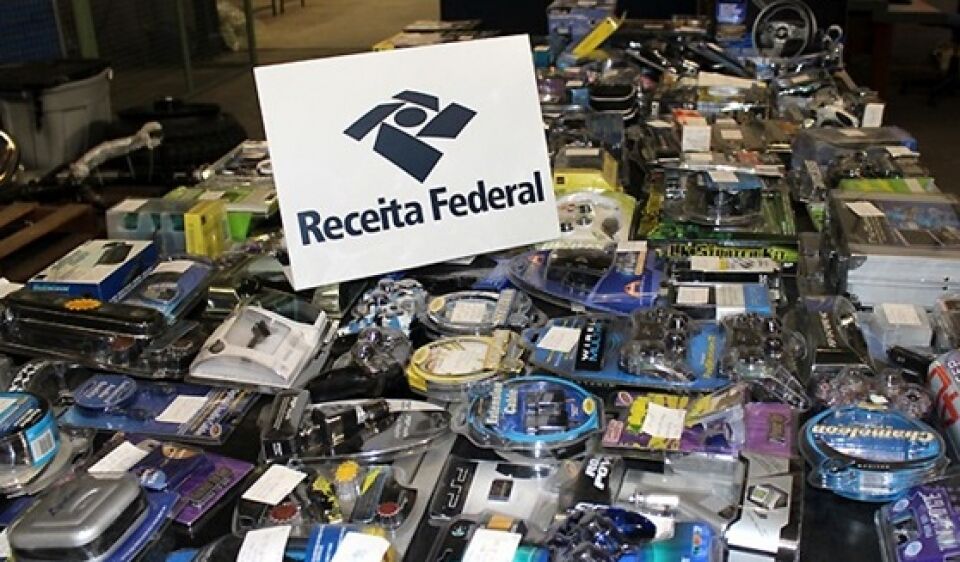 Receita Federal leiloa mercadorias no dia 02 de abril