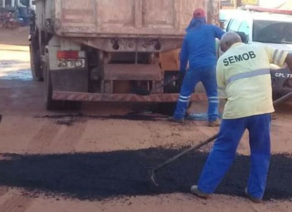 Suop está recuperando as vias de Porto Velho