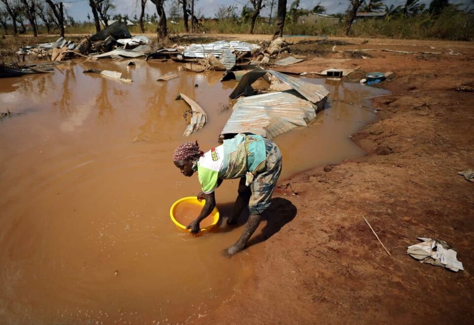 Moçambique tem 128 mil pessoas em abrigos e corre risco de epidemias