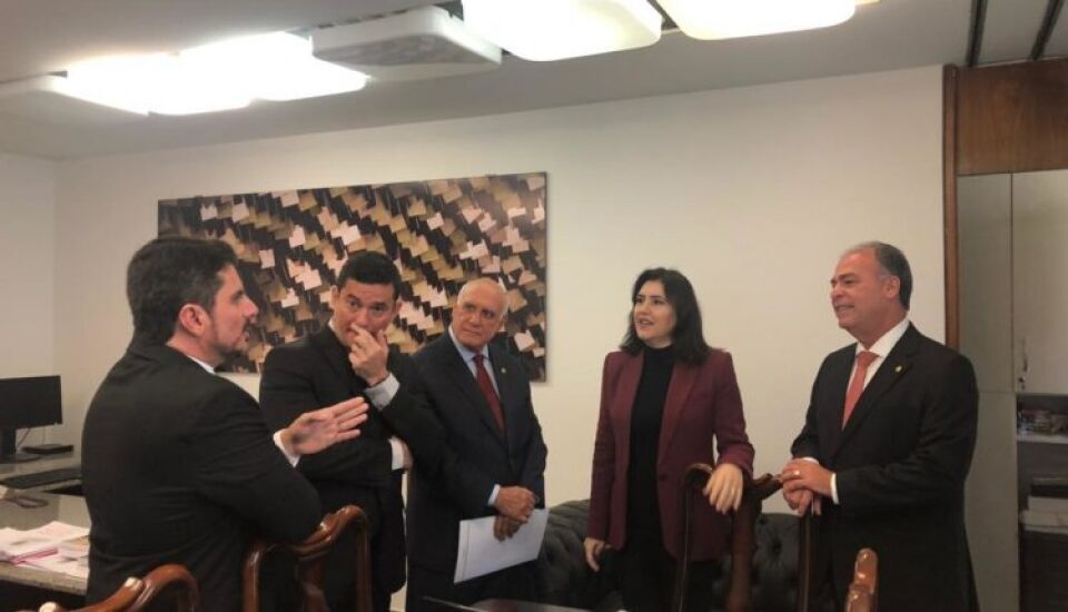 Sérgio Moro defende pacote anticrime no Senado