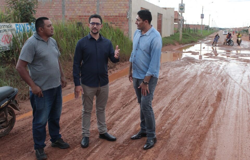Deputado Anderson e vereador Márcio Pacele mobilizam secretarias para atender Residencial Cristal da Calama