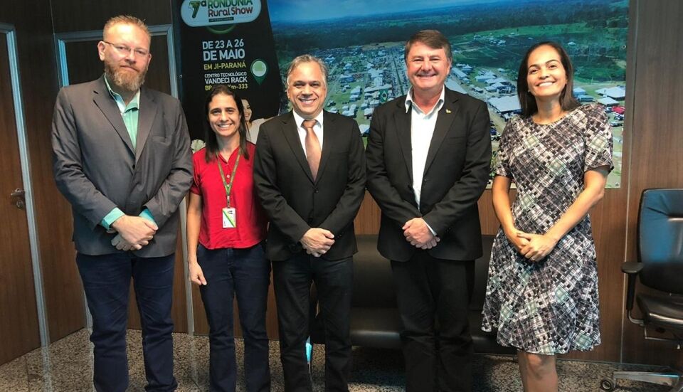 Geraldo da Rondônia participa de reunião de ajuste de ações para retomada de atividades de frigorifico em Ariquemes