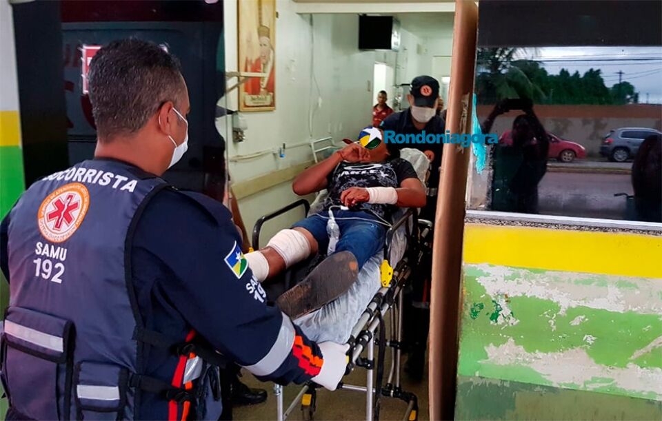 Trabalhador é atacado a facadas na manhã desta quinta-feira