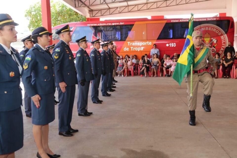 Novos capitães e sargentos são promovidos contribuindo para o fortalecimento do Corpo de Bombeiros Militar de Rondônia