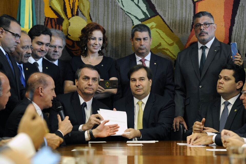 116 votos para a reforma da Previdência