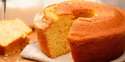 A melhor receita de bolo de fubá de liquidificador