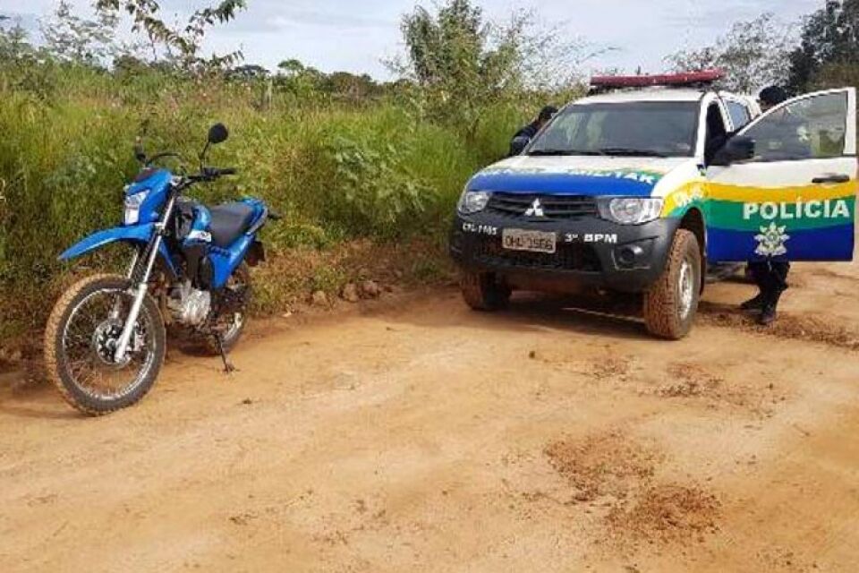 Frentista é rendido e obrigado a entregar moto na área rural de Vilhena