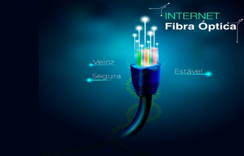 Já leva internet através de fibra ótica para a Zona Sul e Zona Leste.